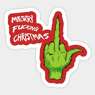 Merry Fucking Christmas Sticker